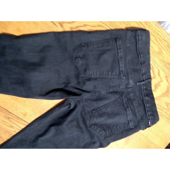MOTHER Jeans Womens 27 BLACK THE LOOKER ANKLE FRAY Preowned Summer Spring Used - Picture 11 of 14